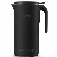 Blender portable en acier inoxydable de 350 ml avec poignée, pot intérieur en SUS, pour smoothies et la préparation de lait végétal