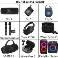 Haut-parleur JBL d'origine, vente en gros d'écouteurs sans fil BT, haut-parleur portable JBL, Parybox JBL pour l'extérieur