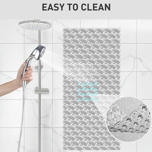 Non-Slip Square Shower Mat PVC Shower Anti Fall Foot Mat PVC Soft Bath Mat Shower Carpet Stall <b>Floor</b> Mat Bathing <b>Accessories</b> - Product Image 6