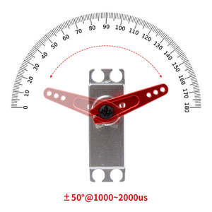 Ventes Flash : Servomoteur numérique HV sans noyau à engrenages métalliques KST FZ320 DC7.4V 5.5Kgf.cm 0.09sec 1520us pour aile de planeur RC et jet - Product Image 5