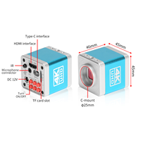 Caméra 41MP UHD 4K pour microscope dentaire, microscope ORL avec capteur So-ny 4k