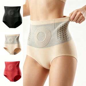 Shorts gainants taille haute pour femmes avec contrôle du ventre, sans coutures, effet push-up fessier, compression ferme pour usage quotidien - Product Image 2