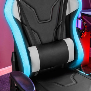 Sedia da Gaming OEM con Luci LED RGB, Design Sportivo, per Gaming e Streaming, con Schienale Reclinabile e Braccioli Regolabili - Product Image 5