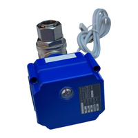 Vanne à boisseau sphérique électrique mini en acier inoxydable 2 voies, filetage femelle, IP67, joint flottant breveté, faible courant, OEM/ODM, eau, huile, gaz, CE