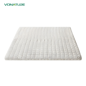 Matelas de lit jumeau de style moderne avec sac de rangement et matelas souple avec surmatelas de massage