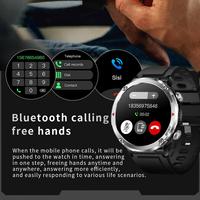 Montre connectée T30, étanche IP67, grand écran de 1,6 pouce, NFC, suivi de la santé et de la forme physique, compatible Android et iOS, montre connectée unisexe 2025