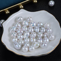 Perles Edison en vrac de 10-11 mm, perles creuses DIY, perles d'eau douce naturelles, forme baroque irrégulière, matériaux pour bijoux