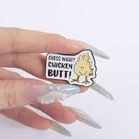 Vous faites un grand poulet émail broche drôle Animal citation broche revers Badge bijoux cadeau pour amis en vrac