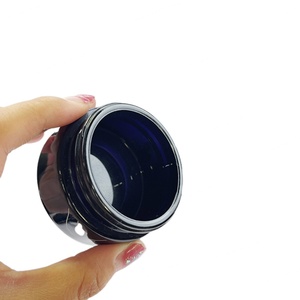 Hot Sale 10ml 30ml <b>50ml</b> 100ml 200ml 500ml 1000ml Dark Violet UV protection <b>Bottle</b> Black Glass <b>Bottle</b> with Cap - Product Image 6