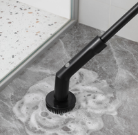 Brosse de nettoyage électrique rotative 9-en-1 sans fil, batterie 2000 mAh rechargeable, étanche IPX6