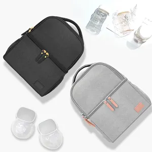 Breast Pump Bag mother baby care bag Fit Most Breast Pumps Multifunction 2 colors waterproof for Milk Cooler Diaper Bags