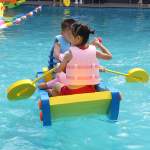 Matériel pédagogique aquatique, accessoires d'entraînement à l'intégration sensorielle pour enfants, bateaux multifonctionnels, kayaks, bateaux lune - Product Image 4