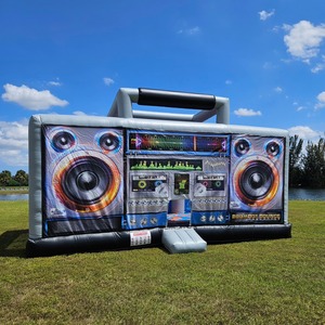 Château gonflable Boom Box, château gonflable, château gonflable commercial, château gonflable extérieur pour enfants et adultes - Product Image 3