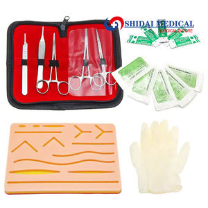 Kit <span class=keywords><strong>de</strong></span> formation pratique <span class=keywords><strong>de</strong></span> suture chirurgicale bleue écologique en gros d'usine modèle d'organes humains personnalisé pour la chirurgie médicale - Product Image 2