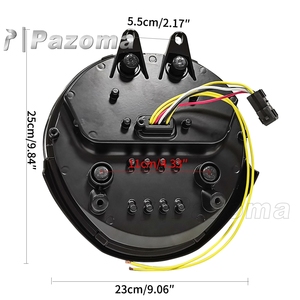Phare LED de moto pour <span class=keywords><strong>Ducati</strong></span>, Monster 821, 1200, Monster 1200R, S, 1200 — 2014, 2017 - Product Image 2
