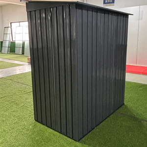 Cobertizos de Jardín Prefabricados para Exteriores, Ecológicos, de Metal, Económicos, con Puerta con Bisagras y Cerradura, Resistentes al Fuego e Impermeables - Product Image 3