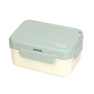 Adult Bento <b>Box</b> <b>Lunch</b> <b>Box</b> Cute Style 2 Compartments Silicone Leak Proof Heatable BPA Free Dishwasher Safe Includes Utensils Men - Product Image 6