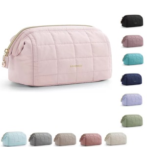 Bolsa <span class=keywords><strong>de</strong></span> maquillaje <span class=keywords><strong>de</strong></span> algodón <span class=keywords><strong>de</strong></span> seda <span class=keywords><strong>para</strong></span> <span class=keywords><strong>mujer</strong></span>, bolsa portátil con cremallera <span class=keywords><strong>para</strong></span> acolchado hinchado, cierre <span class=keywords><strong>de</strong></span> cremallera impermeable, funda organizadora <span class=keywords><strong>de</strong></span> maquillaje - Product Image 2