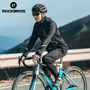 ROCKBROS Custom Outdoor <strong>Mountain</strong> <strong>Bike</strong> Legging Windproof Long Bicycle <strong>Trousers</strong> Cycling Pants Sportswear Gel Pad Cycling Wear <strong>Man</strong> - Product Image 3