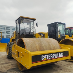 Rouleaux compresseurs Caterpillar d'occasion en bon état, modèle CAT CS683E, en stock, vente chaude - Product Image 3