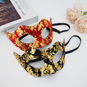 Nouvelle Masque Demi-Visage en PVC DIY d'<span class=keywords><strong>Amazon</strong></span> : Magnifique Masque de Carnaval Vénitien, Idéal pour Robes de Soirée et Accessoire de Fête - Meilleure Vente - Product Image 3
