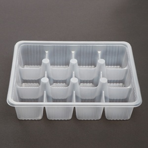 Barquette en plastique PP de qualité <span class=keywords><strong>alimentaire</strong></span> jetable personnalisée en usine pour l'emballage de collations, desserts, pâtisseries, sushis, gâteaux, raviolis - TIMES - Product Image 3