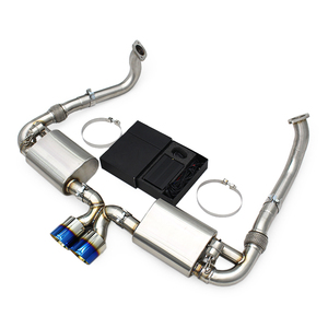 ท่อไอเสียแคทแบ็กสแตนเลส 304 แบบกำหนดเองสำหรับ PORSCHE 718 Boxster/Cayman 2.0T ปี 2016-2023 ระบบวาล์วท่อเก็บเสียงสำหรับรถแข่ง รับประกัน 3 ปี - Product Image 1