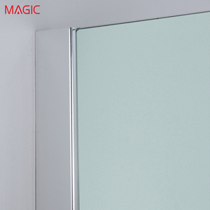 Paroi de douche carrée en alliage d'aluminium MAGIC <span class=keywords><strong>T3F</strong></span>, design moderne, cadre étroit, séparation sec/humide en une seule ligne, 800x2000, pour villa - Product Image 5
