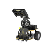 Nexbit Microbit AI Robot visi mobil STEM Kit pendidikan Plug-and-Play pemrograman grafis dengan modul elektronik dan Kit
