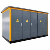 Poste de transformation compact préassemblé de conception personnalisée, longue durée de vie, étanche et complet