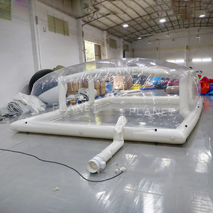 Fournisseur d'usine, <span class=keywords><strong>couverture</strong></span> de <span class=keywords><strong>piscine</strong></span> gonflable en PVC imperméable, tente pour piscines extérieures et de jardin - Product Image 3