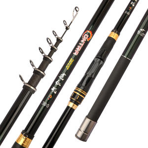 Canne à pêche surfcasting Daorenji 6m # Canne à pêche en mer et en bord de plage, 7 guides SIC à action moyenne rapide - Product Image 2