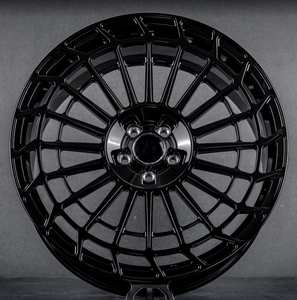 Venta caliente 18 19 20 pulgadas T6061 ruedas de aleación de aluminio 5x112 PCD para <span class=keywords><strong>Mercedes</strong></span> <span class=keywords><strong>AMG</strong></span> <span class=keywords><strong>C63</strong></span> C63s E63 E63s W204 W205 W212 W213 llantas negras - Product Image 4