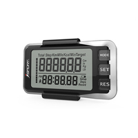 Contapassi, Podómetro, Reloj Contador de Pasos, Sensor 3D, Rastreador de Actividad, Clip, Correa, Batería Recargable, Compatible con Smartphone