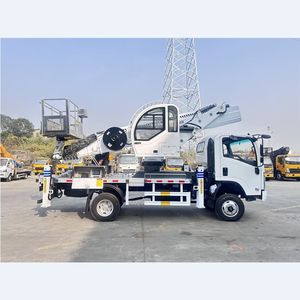 ISUZU 4X2 4X4 New Diesel Aerial Work <b>Platform</b> <b>Truck</b> 27m 31m Insulated Bucket Power Maintenance Vehicle - Product Image 1