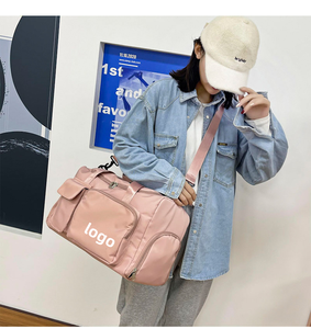 Custom Made Luxury Gym Tote <strong>Bag</strong> Designer Pink Medium Travel Duffel <strong>Bag</strong> <strong>Sport</strong> Sling Shoulder Gym Sack <strong>Bag</strong> Pack <strong>for</strong> <strong>Men</strong> Women - Product Image 6