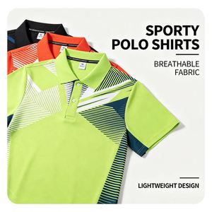 Cheap Unisex Full Color Digital Sublimation Printing 100% Quick Dry Polyester All Over Print <b>Polo</b> Shirts 3D Sublimation Shirts - Product Image 1
