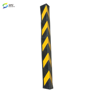 Protector de esquina de goma para coche, protector de esquina de <span class=keywords><strong>pared</strong></span> de goma flexible <span class=keywords><strong>y</strong></span> larga, para espacio de estacionamiento, almacén de fábrica - Product Image 6