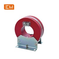 Transformador de corriente de secuencia cero de alta frecuencia CT Bobina toroidal monofásica de alto voltaje Tipo de perforación de gabinete inflable