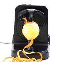 Elektrische roterende fruit- en groenteschiller met roestvrijstalen mes, draagbaar multifunctioneel gereedschap