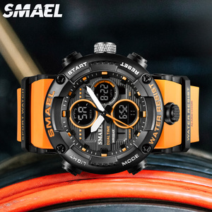 <span class=keywords><strong>SMAEL</strong></span>-<span class=keywords><strong>reloj</strong></span> deportivo para hombre, de cuarzo, LED, resistente al agua hasta 50m - Product Image 3
