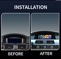 Lecteur multimédia automobile 8,8 pouces pour BMW Série 5 E60 E61 E62 E63 2005-2010 Système Linux WIFI SIM Radio de voiture Bluetooth
