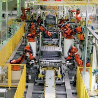 Robot Industrial Automatizado de 6 Ejes para Producción por Lotes en Estructuras de Acero de Fábrica, Excelente Calidad de Soldadura