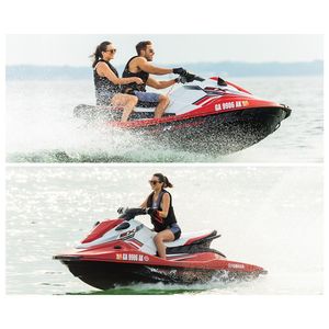 Moto acuática de 3 asientos con motor de 4 tiempos, construcción de fibra de vidrio, embarcación para adultos - Product Image 5
