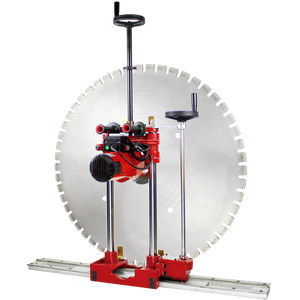 Machine de découpe de lame de scie à béton électrique industrielle avec alimentation murale renforcée - Product Image 1