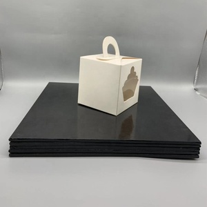 Plateau à gâteau carré en MDF (fibres de bois à densité moyenne) de qualité alimentaire, vente chaude en usine - Product Image 5