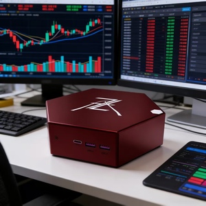 Mini PC Hôte Sécurisé pour la Trading Financier, Prise en Charge Multi-Écrans, Performances Stables, Plateformes de Trading 0.73-25 Multi-Écrans - Product Image 1