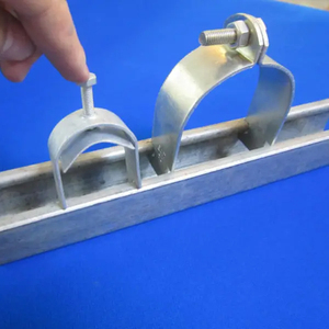 Strut <span class=keywords><strong>Channel</strong></span> Metal Framing Systems Steel Channels & Pipe Clamps para projetos elétricos - Product Image 5