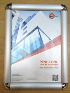 Nhôm Áp phích khung A3 A4 thang máy trong nhà hiển thị Clip Snap khung bạc Tường Khung quảng cáo - Product Image 3