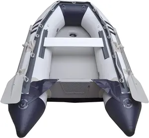ड्रॉप सिलाई उच्च दबाव के साथ inflatable निविदा कश्ती नाव एयर डेक मंजिल